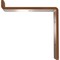 Ekena Millwork Steel Truss Shelf Bracket, Hammered Copper 2"W x 6"D x 6 1/4"H BKTM02X06X06TSHCO - alternate 4